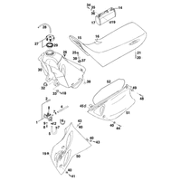 KRAFTSTOFFTANK / SITZBANK  / SPOILER