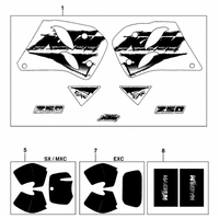 DEKORSATZ 250/300/360      `96