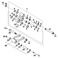 PRO LEVER ANLENKUNG 550 `96
