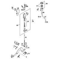 FUSSBREMSHEBEL 550 `96
