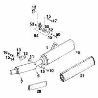 SCHALLDAEMPFER 550 MXC `96
