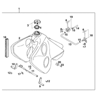 KRAFTSTOFFTANK 20 LITER KIT `96