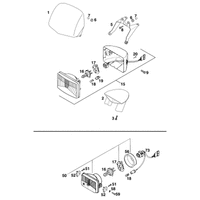 MASKE / SCHEINWERFER EGS `96