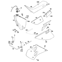 KRAFTSTOFFTANK / SITZBANK  / SPOILER