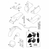 NEUTEILE 620 ENDURO LIMITED `97