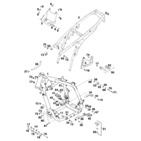 RAHMEN / AUSLEGER DUKE `96