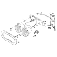 SCHEINWERFER TRIOM STING `97