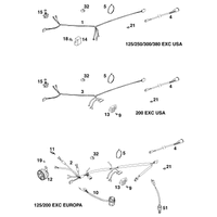KABELBAUM EXC 125-200 `98