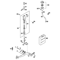 FUSSBREMSHEBEL STING `97