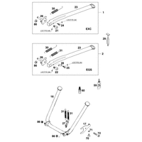 SEITENSTAENDER / MITTELSTAENDER 250-380 `98