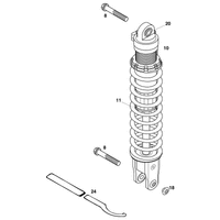 MONOSHOCK 125-380 `98