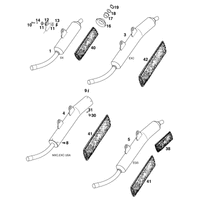 ENDSCHALLDAEMPFER 250 / 300 `98