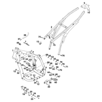 RAHMEN / AUSLEGER LC4 SXC `98