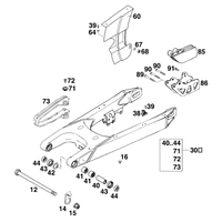 SCHWINGARM 400-540 SXC `98