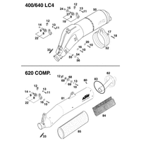 ENDSCHALLDAEMPFER 400 / 620 / 640 LC4 `98