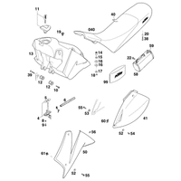 KRAFTSTOFFTANK / SITZBANK  / SPOILER
