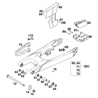 SCHWINGARM / KETTENSCHUTZ 400 SXC USA   
