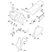 KRAFTSTOFFTANK / SITZBANK  / SPOILER