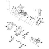 HINTERRAD SUPER MOTO