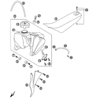 TANK / SITZBANK / VERKLEIDUNG