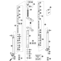 VORDERRADGABEL ZERLEGT