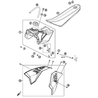 TANK/ SITZBANK/ VERKLEIDUNG
