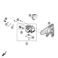 HINTERER BREMSSATTEL
