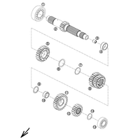 GETRIEBE I - ANTRIEBSWELLE