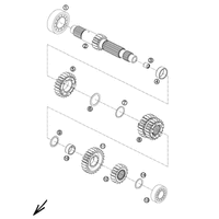 GETRIEBE I - ANTRIEBSWELLE