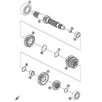 GETRIEBE I - ANTRIEBSWELLE