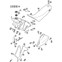 TANK / SITZBANK / VERKLEIDUNG
