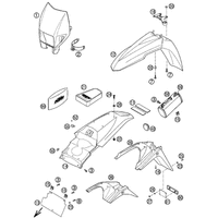 SCHEINWERFERMASKE / KOTFLUEGEL