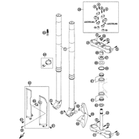 VORDERRADGABEL / GABELBRUECKE