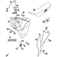 TANK / SITZBANK / VERKLEIDUNG