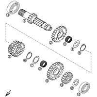 GETRIEBE I - ANTRIEBSWELLE