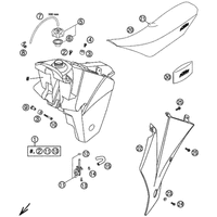 TANK / SITZBANK / VERKLEIDUNG
