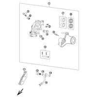 HINTERER BREMSSATTEL