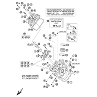 ZYLINDERKOPF VORN