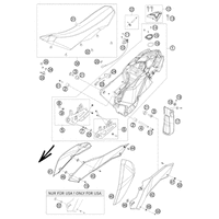 TANK/ SITZBANK/ VERKLEIDUNG
