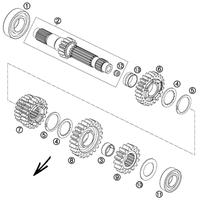 GETRIEBE I - ANTRIEBSWELLE