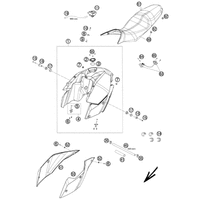 TANK / SITZBANK / VERKLEIDUNG