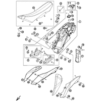 TANK / SITZBANK / VERKLEIDUNG