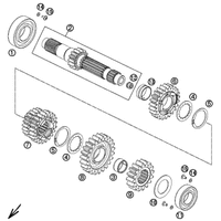 GETRIEBE I - ANTRIEBSWELLE