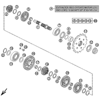 GETRIEBE II - ABTRIEBSWELLE