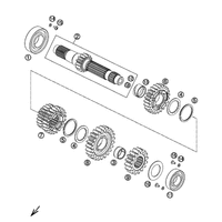 GETRIEBE I - ANTRIEBSWELLE