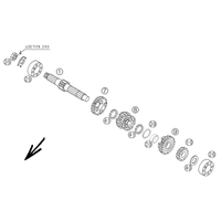 GETRIEBE I - ANTRIEBSWELLE