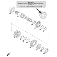 GETRIEBE I - ANTRIEBSWELLE