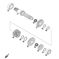 GETRIEBE I - ANTRIEBSWELLE