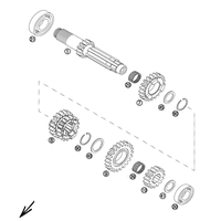 GETRIEBE I - ANTRIEBSWELLE