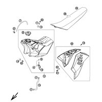 KRAFTSTOFFTANK / SITZBANK / ABDECKUNG 